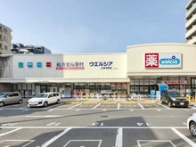 【東京都/江東区平野】パシフィック第2門前仲町  ウエルシア平野店（現地より約250m）