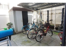 【東京都/江東区千田】サンハイツ千田 駐輪場