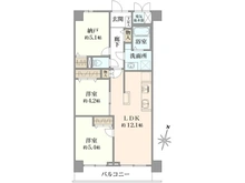 【神奈川県/横浜市旭区本村町】ライオンズマンション二俣川 間取り図