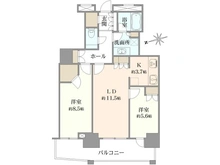 【東京都/港区芝】クレストプライムタワー芝 間取り図