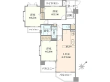 【神奈川県/横浜市旭区鶴ケ峰本町】ステイツ鶴ヶ峰 間取り図
