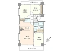 【神奈川県/横浜市港北区新横浜】ダイアパレス新横浜駅前公園 間取り図