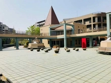 【神奈川県/横浜市都筑区仲町台】プロムナード仲町台9号棟 敷地内：コミュニティ広場