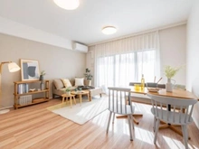 【神奈川県/横浜市緑区青砥町】クレストフォルム中山 リビング・ダイニング：※家具・調度品は物件価格に含まれません。