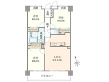【神奈川県/横浜市緑区青砥町】クレストフォルム中山 間取り図