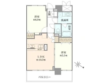 【神奈川県/横浜市旭区二俣川】グレーシア二俣川 間取り図