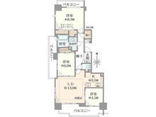 【神奈川県/横浜市泉区緑園】サン・ステージ緑園都市東の街10番館 間取り図