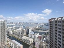 【東京都/港区芝浦】芝浦アイランドケープタワー 眺望：バルコニーから