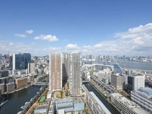 【東京都/港区芝浦】芝浦アイランドケープタワー 眺望：バルコニーから