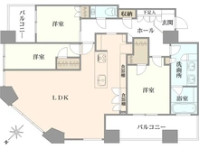 【東京都/港区芝浦】芝浦アイランドケープタワー 間取り図