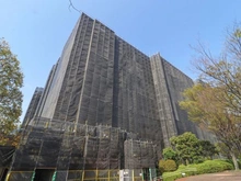 【神奈川県/横浜市都筑区葛が谷】エステ・スクエアふれあいの丘 外観：大規模修繕中