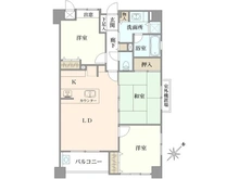 【神奈川県/横浜市磯子区久木町】リブゼ横浜アクアガーデン 間取り図