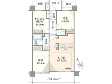 【神奈川県/横浜市保土ケ谷区釜台町】クリオ上星川 間取り図