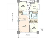 【神奈川県/横浜市旭区善部町】アークプラザ希望が丘 間取り図