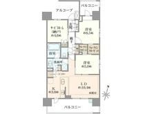 【神奈川県/藤沢市湘南台】ランカ湘南台 間取り図