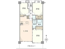 【神奈川県/横浜市旭区中希望が丘】L・プラーザ希望が丘 間取り図