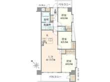 【神奈川県/横浜市中区住吉町】アール・ケープラザベイサイドヴュー横浜 間取り図