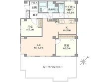 【神奈川県/横浜市旭区鶴ケ峰本町】グリーンコーポ鶴ヶ峰 間取り図