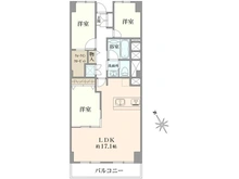 【神奈川県/横浜市港北区仲手原】妙蓮寺ハウス B棟 間取り図