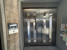 【神奈川県/横浜市都筑区早渕】仲町台パークヒルズ5号棟 エントランス：オートロック付き
