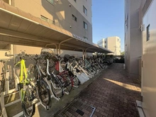 【神奈川県/横浜市都筑区早渕】仲町台パークヒルズ5号棟 駐輪場