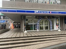 【神奈川県/横浜市泉区緑園】サン・ステージ緑園都市東の街 弐番館  ローソン　泉緑園四丁目店（現地より約256m）