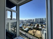 【東京都/港区港南】ワールドシティタワーズ　アクアタワー 眺望：洋室（約6.4帖）からの眺望