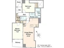 【東京都/港区港南】品川Vタワー 間取り図