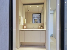 【東京都/中央区新川】ブリリアザ・タワー　東京八重洲アベニュー 洗面所