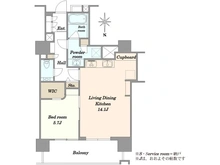 【東京都/港区港南】コスモポリス品川 間取り図