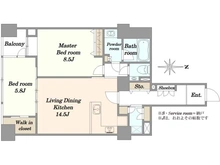 【東京都/品川区東品川】シーフォートタワー 間取り図