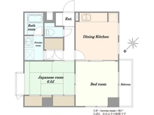【東京都/品川区北品川】スターパレス北品川 間取り図