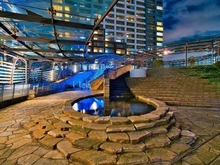 【東京都/中央区勝どき】THE TOKYO TOWERS MID TOWER アプローチ