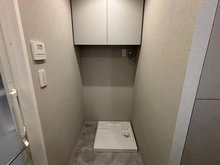 【東京都/港区港南】ワールドシティタワーズ　アクアタワー 洗面室：洗濯機置場