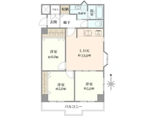 【大阪府/大阪市西区南堀江】GSハイム南堀江 間取り図