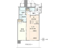 【大阪府/大阪市天王寺区筆ケ崎町】ザ上本町タワー 間取り図