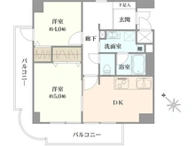 【大阪府/大阪市大正区三軒家東】ライオンズマンション大正橋公園 間取り図