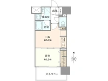 【大阪府/大阪市天王寺区勝山】プレサンスロジェ天王寺勝山 間取り図