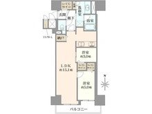【大阪府/大阪市中央区久太郎町】プレミスト堺筋本町ラディーナ 間取り図
