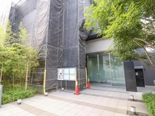 【大阪府/大阪市天王寺区玉造元町】シティタワー天王寺真田山 アプローチ：2025年7月撮影　大規模修繕中
