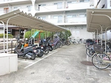【大阪府/大阪市西区南堀江】南堀江第二スカイハイツ バイク置場