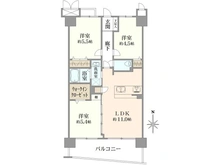 【大阪府/大阪市東成区大今里西】ディオフェルティ大今里 間取り図
