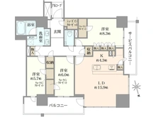 【大阪府/大阪市天王寺区上本町】メトライズタワー大阪上本町 間取り図