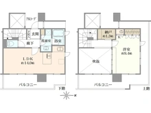 【大阪府/大阪市西区南堀江】エルザグレース堀江タワー 間取り図