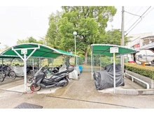 【大阪府/大阪市港区池島】朝潮橋パークマンション バイク置場