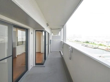 【大阪府/大阪市港区池島】ベイシティ大阪イーストアヴェ二ュー バルコニー