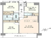 【東京都/江戸川区平井】ライオンズガーデンシティ平井 間取り図