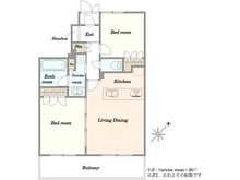 【東京都/江戸川区平井】アーバンキャッスル平井 間取り図