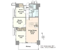 【東京都/江戸川区西葛西】グリーンホームズステーシア 間取り図