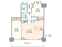 【東京都/足立区千住大川町】日神パレステージ北千住 間取り図